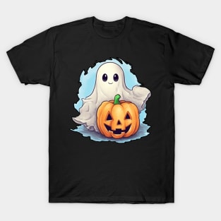 Cute Halloween Ghost T-Shirt